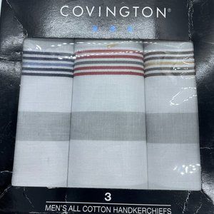 3pc. All Cotton Handkerchiefs